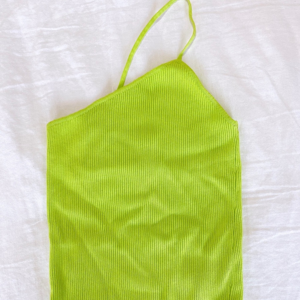 Zara one shoulder crop top